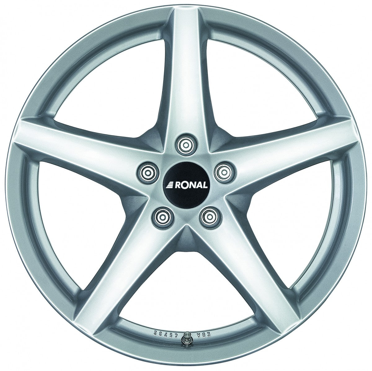 Ronal R41 silber 7x16 ET52 - LK5/112 ML66.5