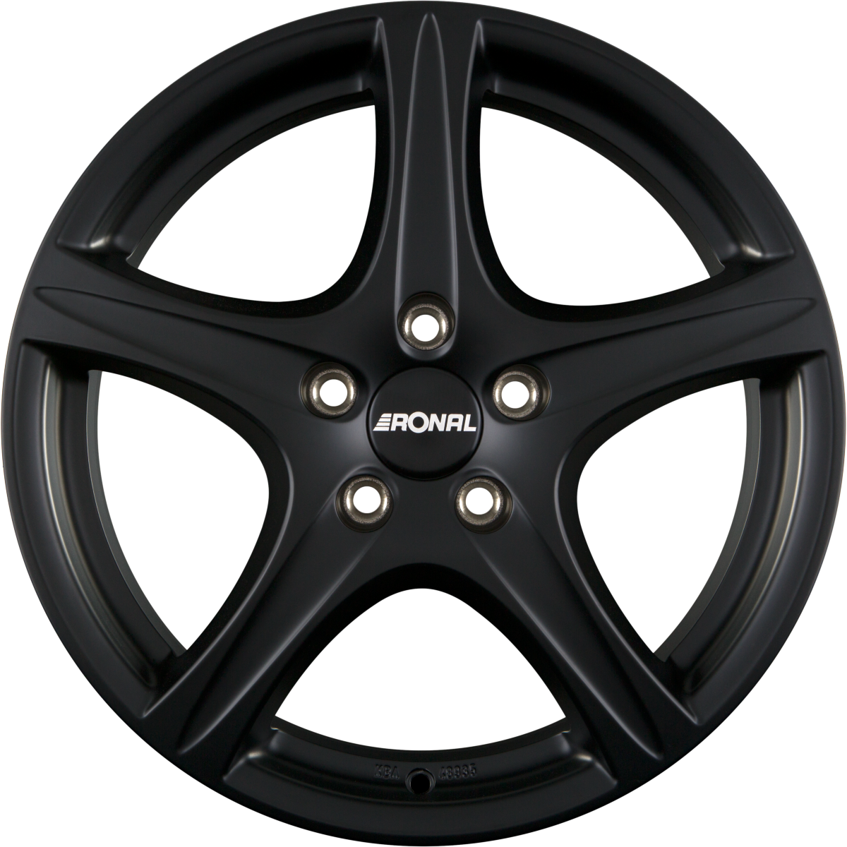 Ronal R56 mattschwarz Alufelge 7x17 Zoll ET45 LK 5x112 ML57 – Bild 8