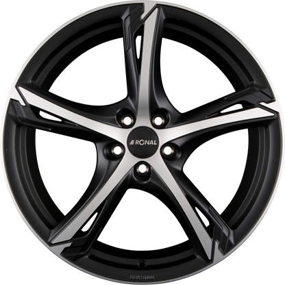 Ronal R62 jetblack-matt-frontkopiert Alufelge 8x19 Zoll ET50 LK 5x112 ML76 – Bild 3