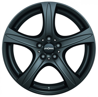 Ronal R55 SUV mattschwarz 8.5x18 ET43 - LK5/130 ML84.1