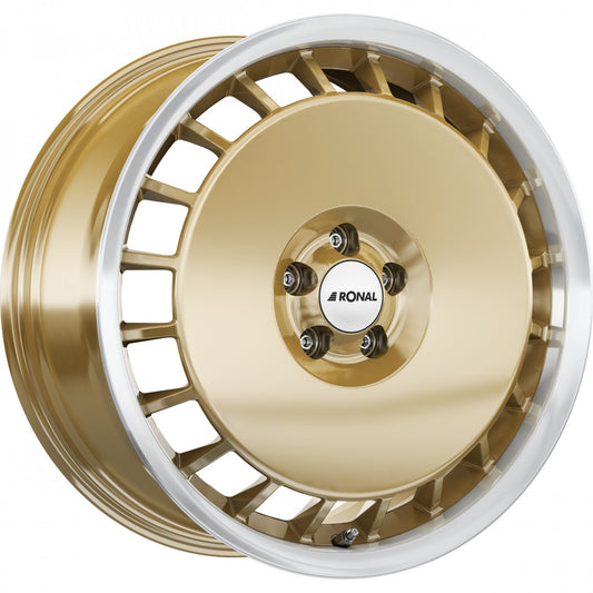Ronal R50 Aero racing-gold-hornkopiert 7.5x16 ET38 - LK4/100 ML68