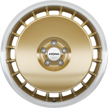 Ronal R50 Aero racing-gold-hornkopiert 8x18 ET50 - LK5/120 ML65