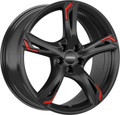 Ronal R62 jetblack 8.5x20 ET40 - LK5/108 ML76