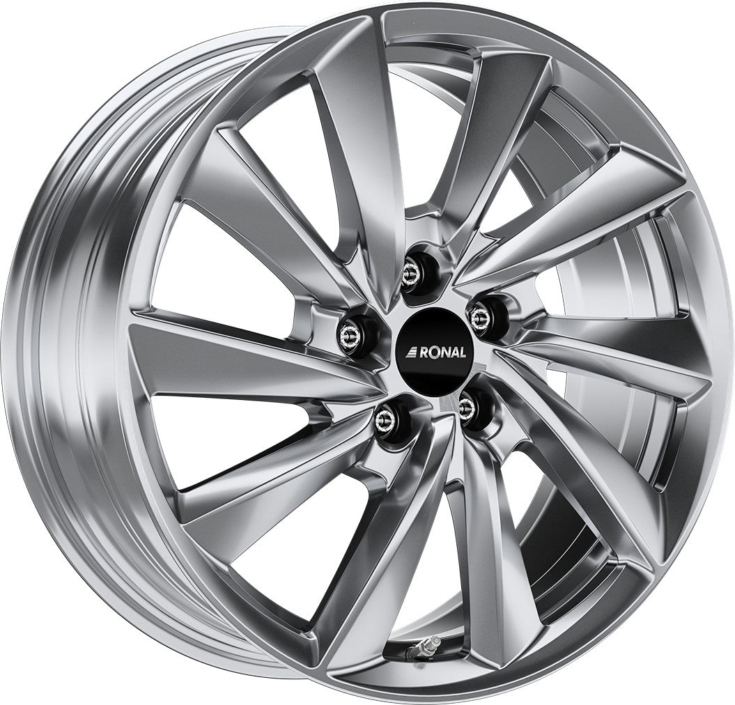Ronal R70 platinum silber Alufelge 7.5x18 Zoll ET50 LK 5x108 ML76