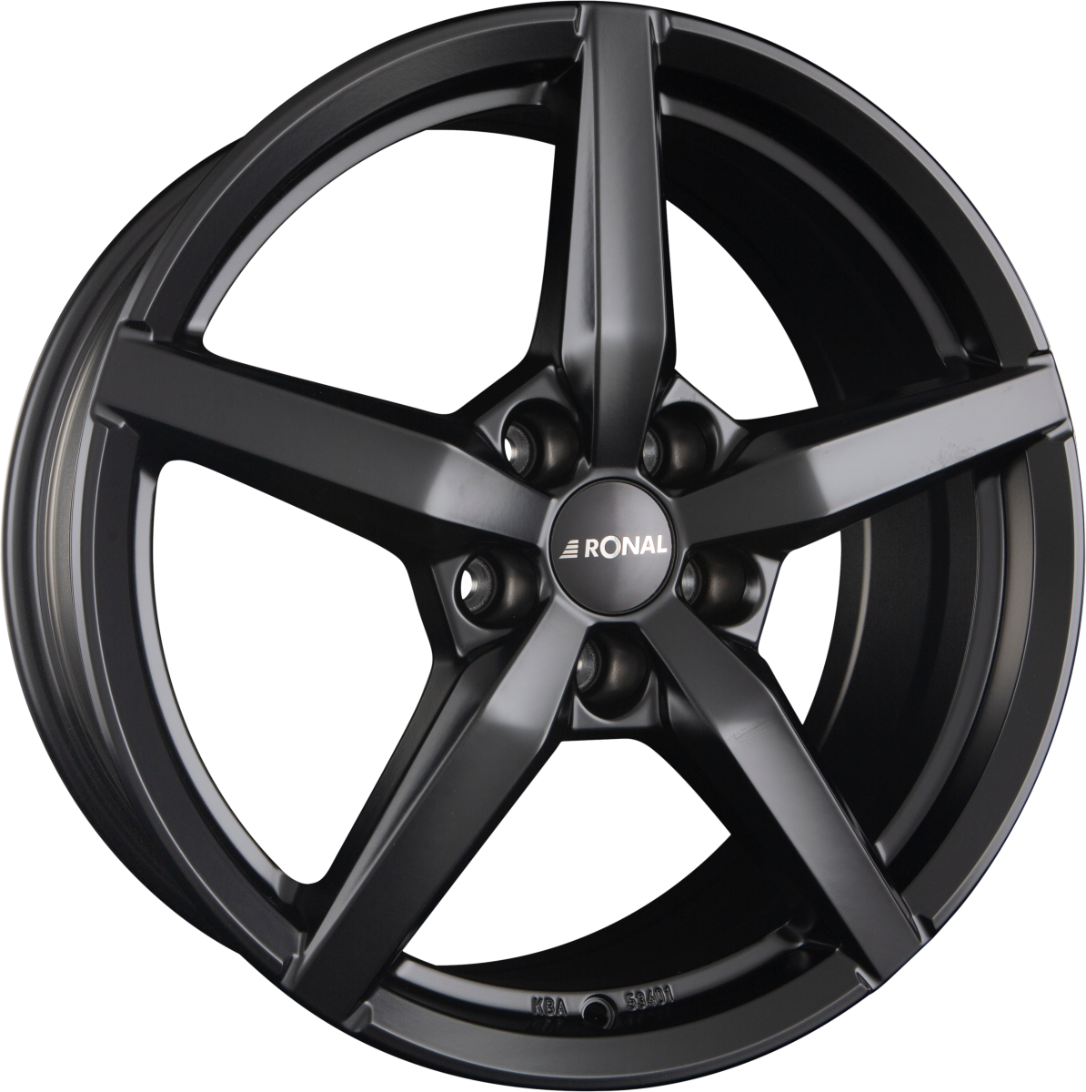 Ronal R69 jetblack-matt Alufelge 8x18 Zoll ET35 LK 5x112 ML76 – Bild 4