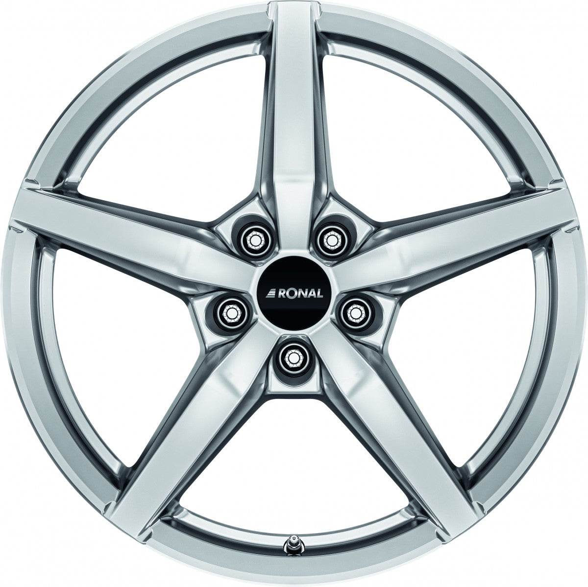 Ronal R69 platinum silber 7.5x17 ET52 - LK5/112 ML66.5