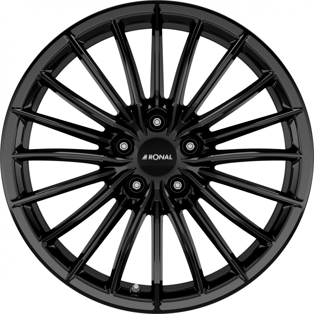 Ronal R68 jetblack 8x18 ET43 - LK5/112 ML76