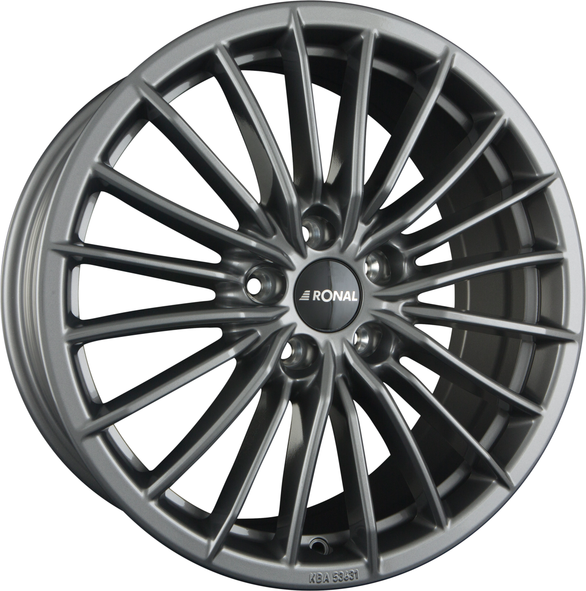 Ronal R68 hyper grey Alufelge 8x18 Zoll ET50 LK 5x112 ML76 – Bild 5