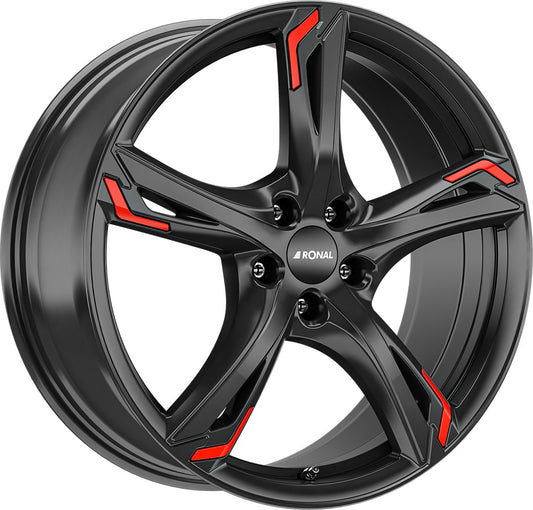 Ronal R62 Red jetblack 8.5x20 ET40 - LK5/108 ML76
