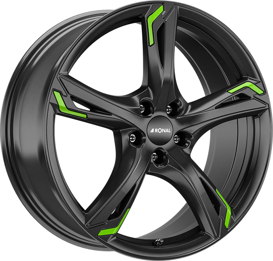 Ronal R62 Green jetblack 7.5x18 ET50 - LK5/112 ML76
