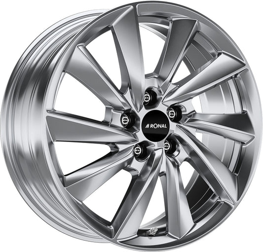 Ronal R70 platinum silber 9x18 ET52 - LK5/112 ML66.5
