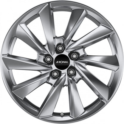 Ronal R70 platinum silber Alufelge 9x18 Zoll ET52 LK 5x112 ML66.5 – Bild 2