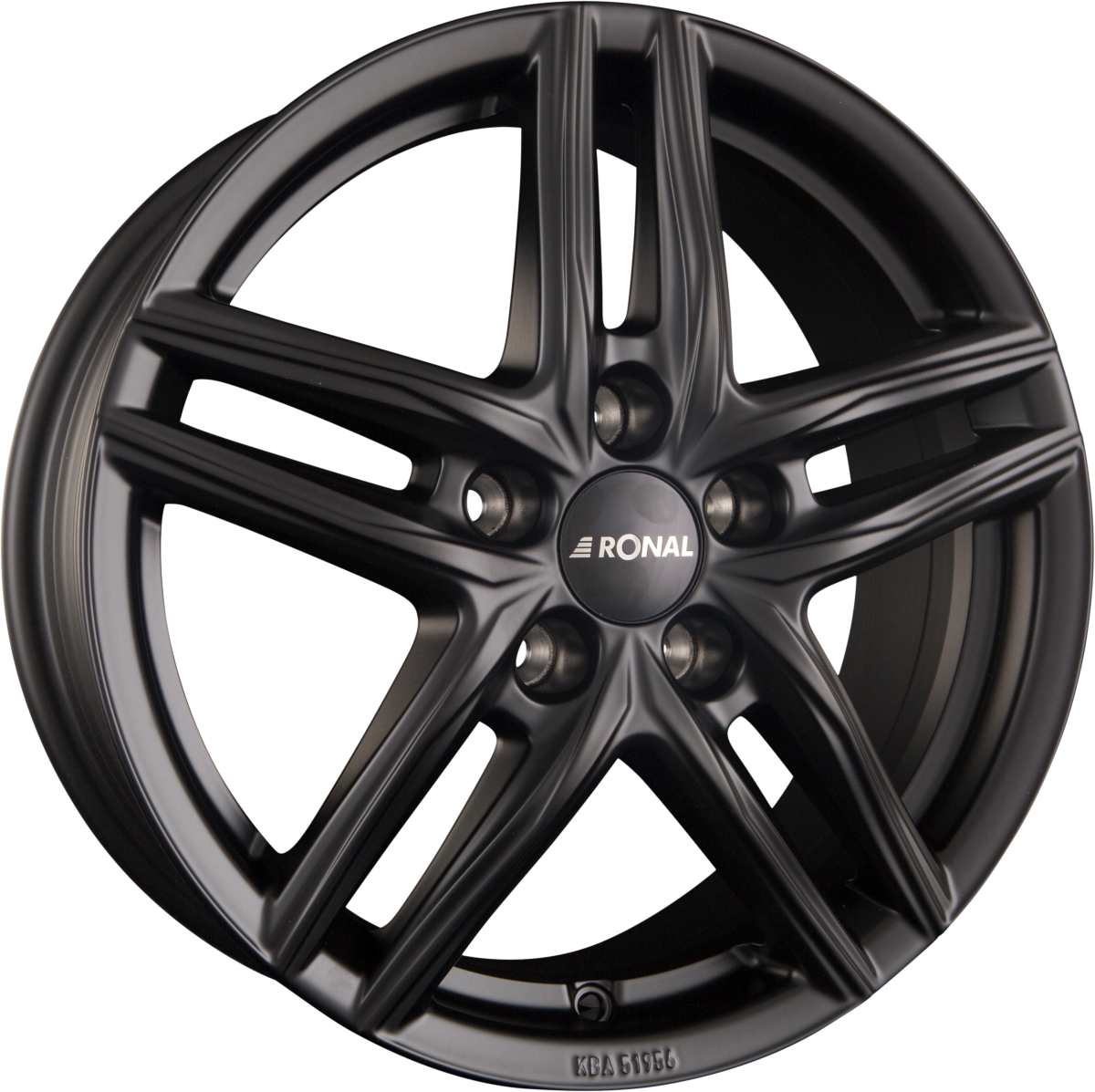 Ronal R65 jetblack-matt Alufelge 8.5x20 Zoll ET50 LK 5x112 ML76 – Bild 7