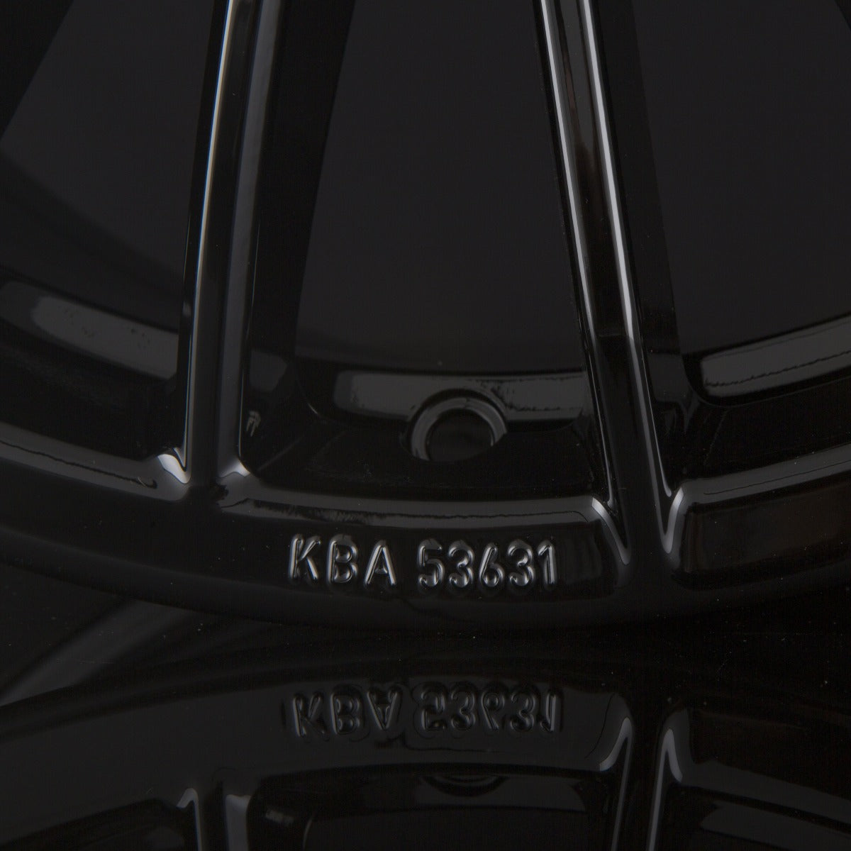 Ronal R68 jetblack Alufelge 9.5x19 Zoll ET52 LK 5x112 ML76 – Bild 6
