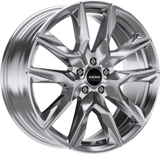 Ronal R71 platinum silver 8.5x20 ET41.5 - LK5/120 ML72.5