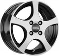 Ronal CA2 jetblack-frontkopiert Alufelge 6x14 Zoll ET30 LK 4x100 ML57