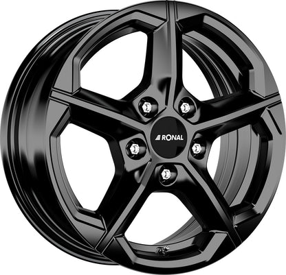 Ronal CA1 jetblack 6x16 ET68 - LK5/130 ML78.1
