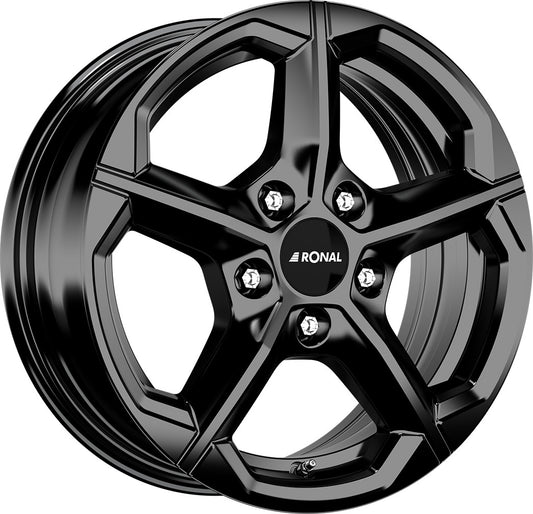 Ronal CA1 jetblack 6x16 ET68 - LK5/130 ML78.1