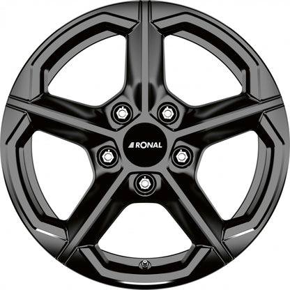 Ronal CA1 jetblack 6x16 ET68 - LK5/130 ML78.1