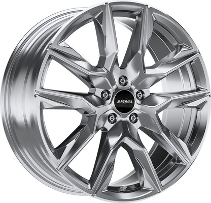 Ronal R71 platinum silver 8.5x20 ET45 - LK5/108 ML68