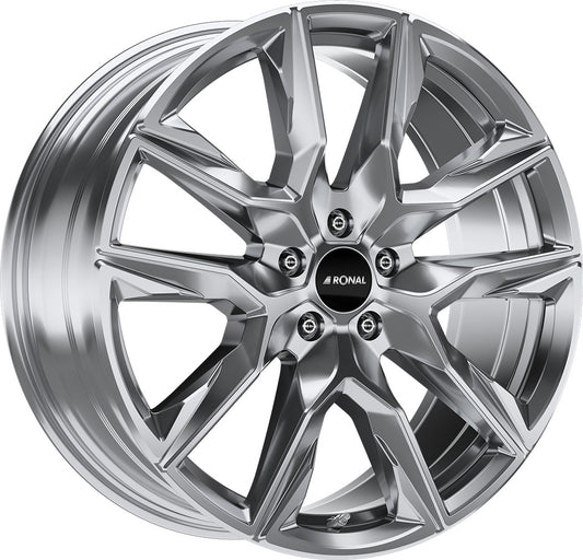 Ronal R71 platinum silver 8.5x20 ET45 - LK5/108 ML68
