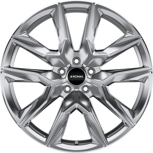 Ronal R71 platinum silver 8.5x20 ET45 - LK5/108 ML68