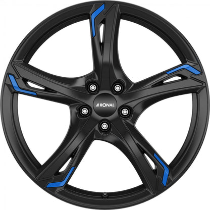 Ronal R62 jetblack 7.5x17 ET33 - LK5/110 ML65