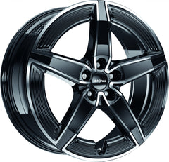Ronal R72 jetblack frontkopiert Alufelge 8x19 Zoll ET34.1 LK 5x112 ML66.5