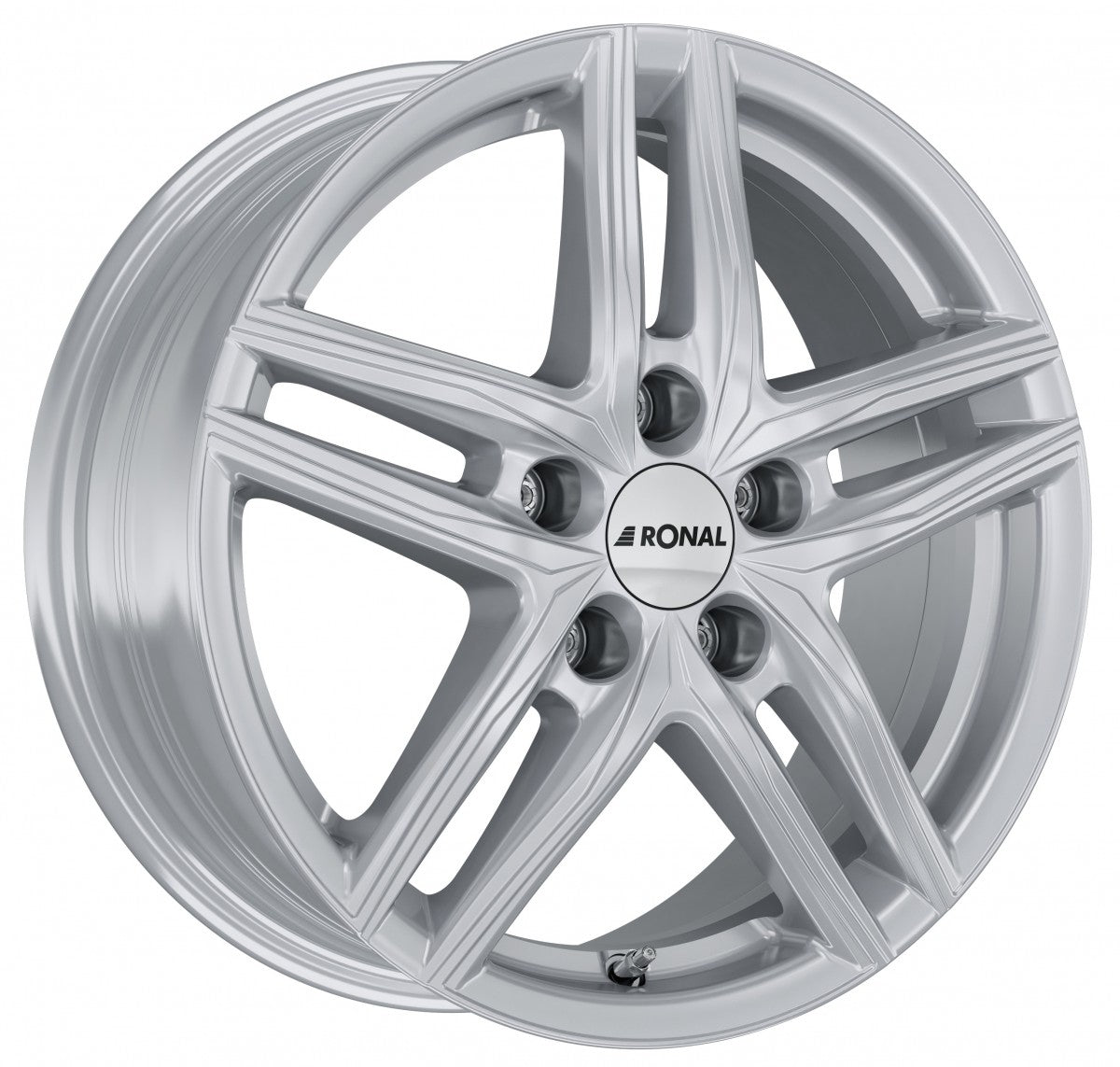 Ronal R65 silber 7x18 ET32 - LK4/108 ML76