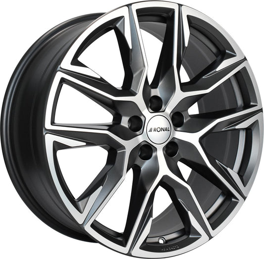Ronal R71 orbit grey matt frontkopiert 9x21 ET36 - LK5/108 ML68