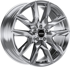 Ronal R71 platinum silver Alufelge 9.5x21 Zoll ET40 LK 5x114.3 ML76