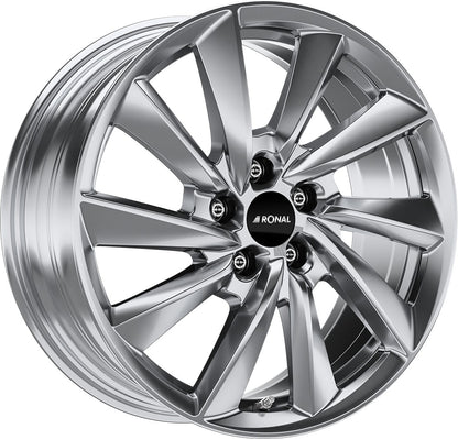 Ronal R70 platinum silber Alufelge 7.5x18 Zoll ET25 LK 5x112 ML66.5