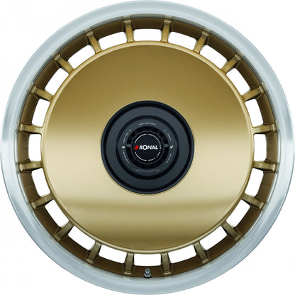 Ronal R50 REV-B racing gold-hornkopiert 8x18 ET35 - LK5/112 ML76