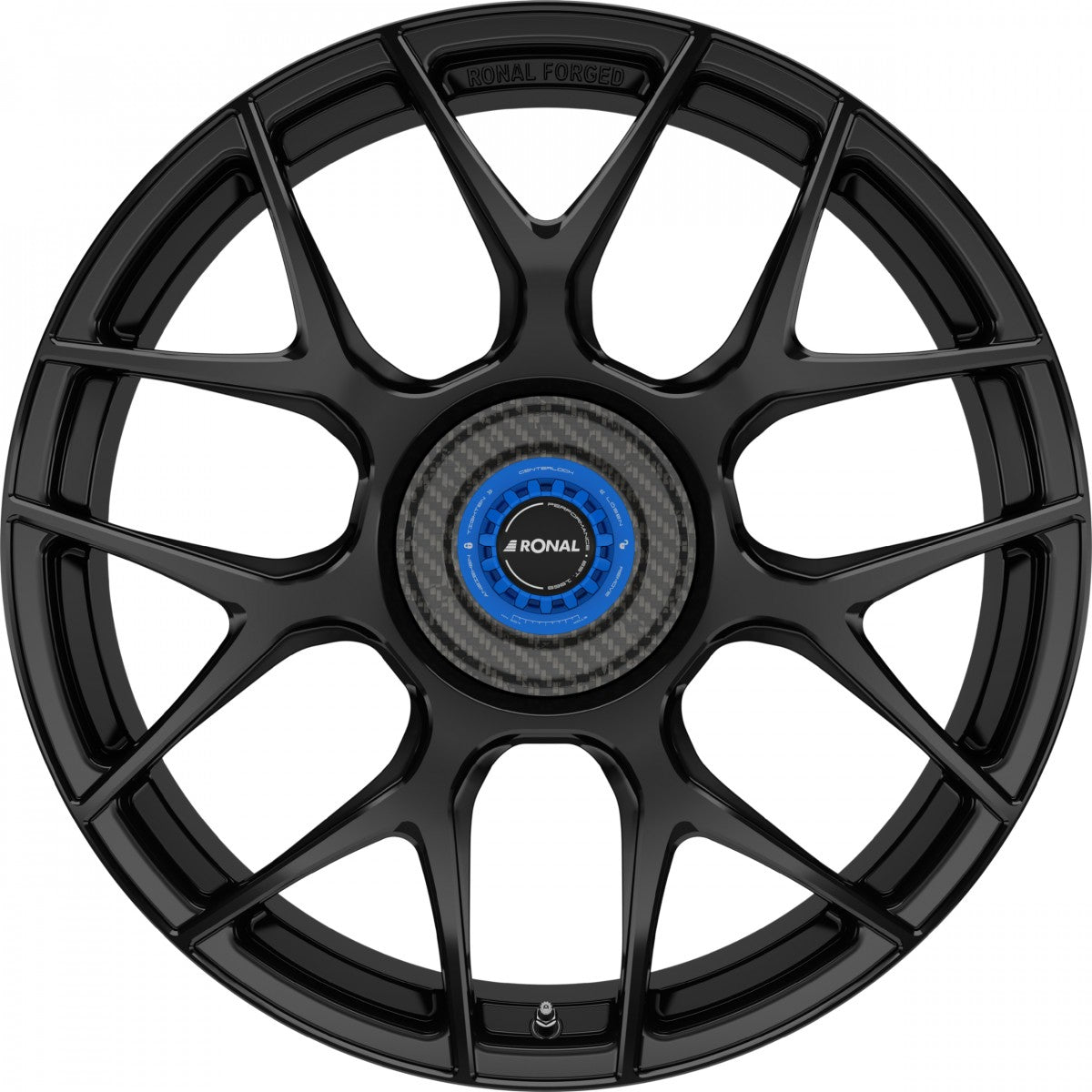 Ronal RF1 REV-CRM jetblack-matt 10x20 ET40 - LK5/112 ML82.05