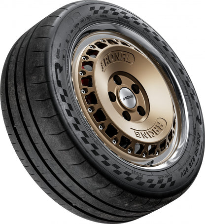 Ronal RR10 bronze matt 7x15 ET37 - LK4/100 ML68