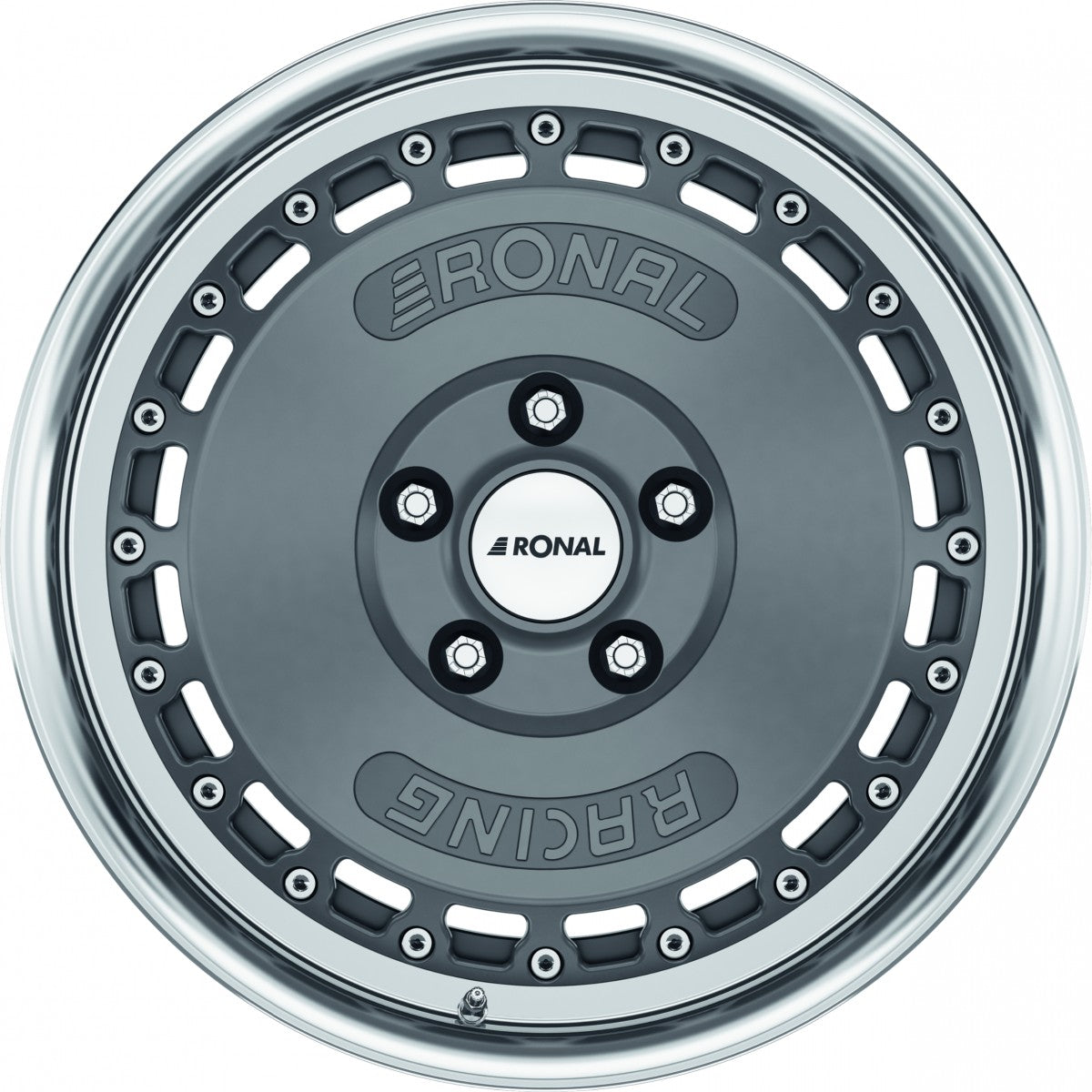 Ronal RR10 retro silver 7x15 ET23 - LK5/112 ML66.5