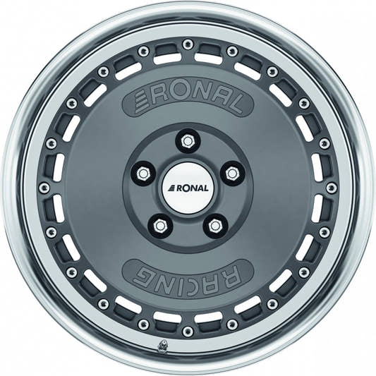 Ronal RR10 retro silver 7.5x16 ET25 - LK4/108 ML65.03