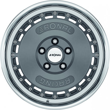 Ronal RR10 retro silver 7.5x16 ET35 - LK4/108 ML68