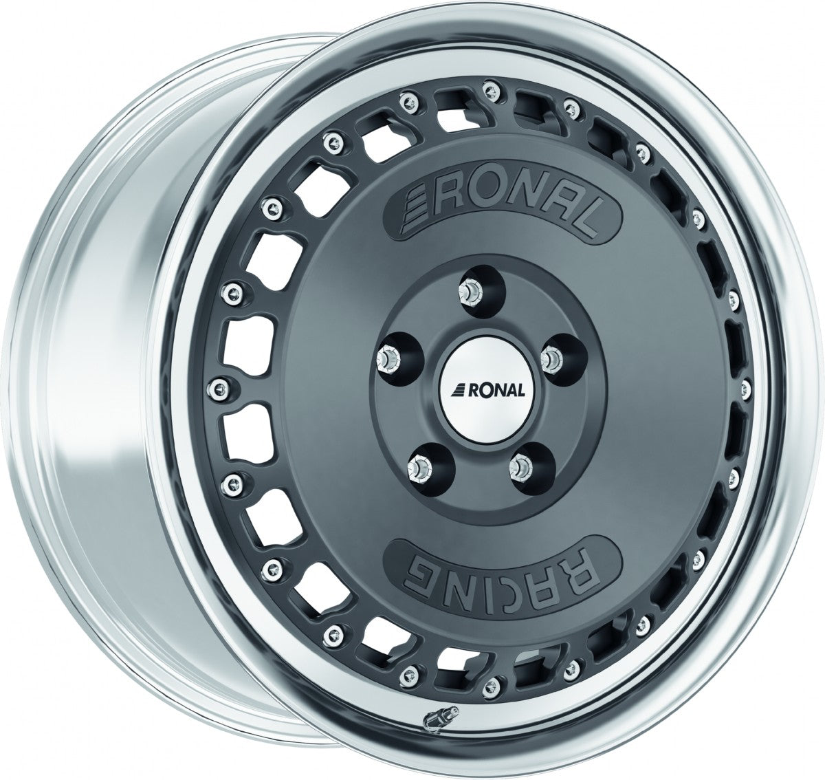 Ronal RR10 retro silver 7.5x16 ET35 - LK5/112 ML66.5