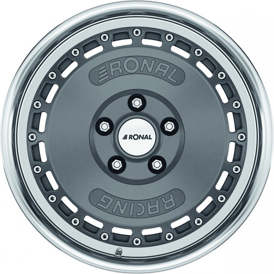 Ronal RR10 retro silver 7.5x16 ET35 - LK5/120 ML72.5
