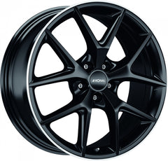 Ronal R75 jetblack-matt-hornkopiert Alufelge 8x19 Zoll ET45.1 LK 5x112 ML66.5