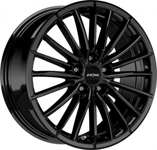 Ronal R68 jetblack 8.5x19 ET35 - LK5/120 ML82