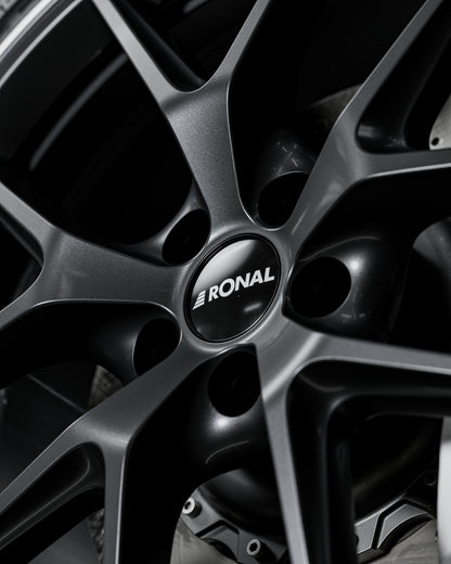 Ronal R75 jetblack-matt-hornkopiert 8x19 ET45.1 - LK5/112 ML66.5