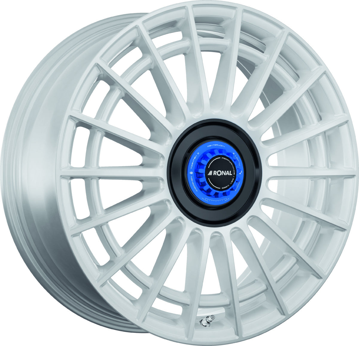 Ronal R73 REV-M rally white Alufelge 8x18 Zoll ET45.1 LK 5x112 ML66.5