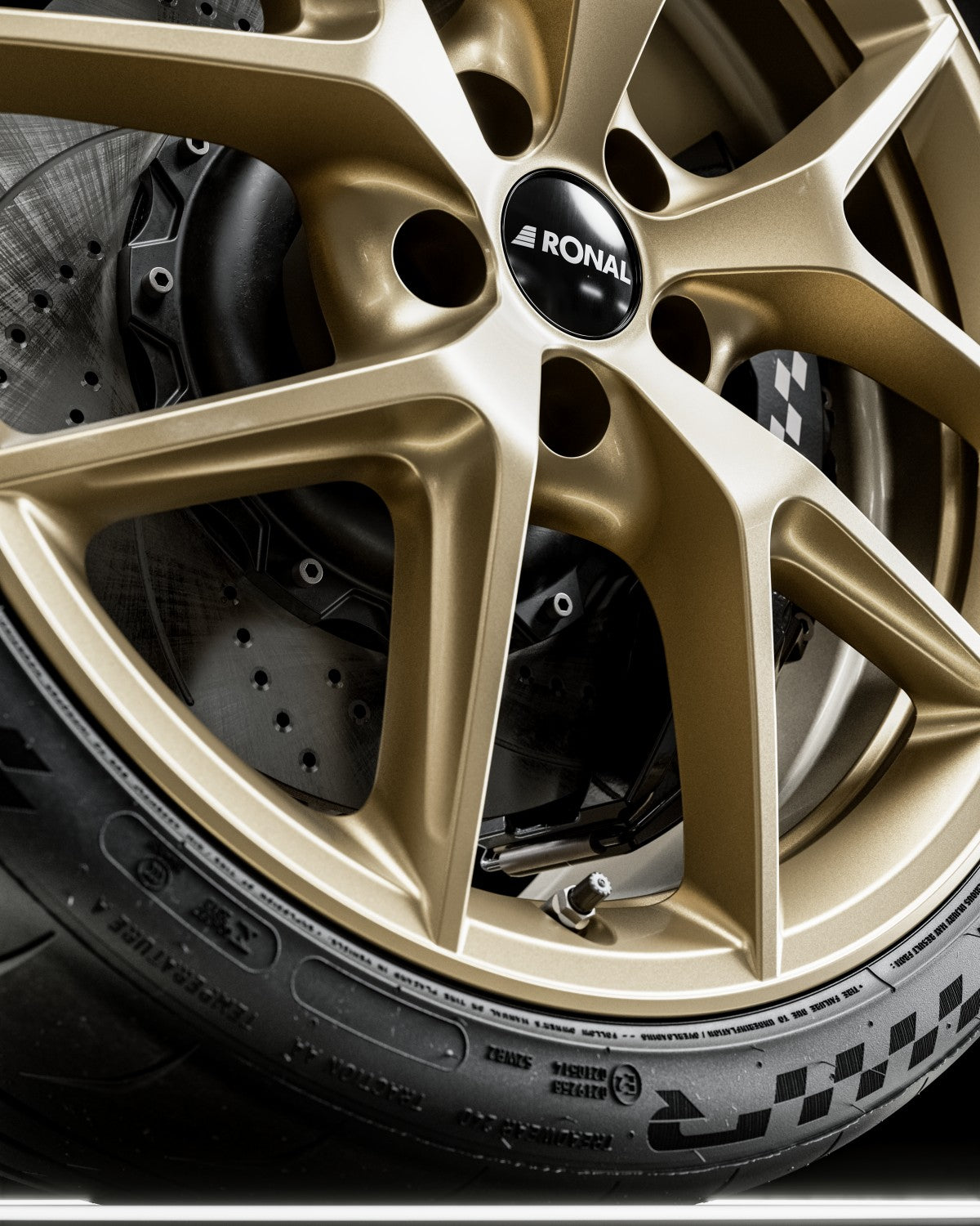 Ronal R75 bronze matt Alufelge 8.5x20 Zoll ET30 LK 5x112 ML66.5 – Bild 3