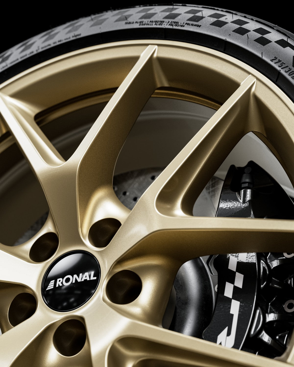 Ronal R75 bronze matt Alufelge 8.5x20 Zoll ET30 LK 5x112 ML66.5 – Bild 4