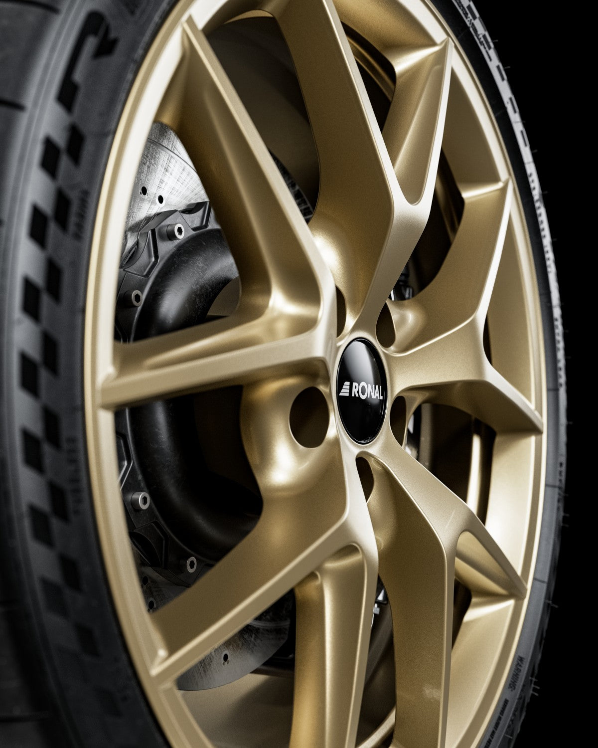 Ronal R75 bronze matt Alufelge 8.5x20 Zoll ET30 LK 5x112 ML66.5 – Bild 5