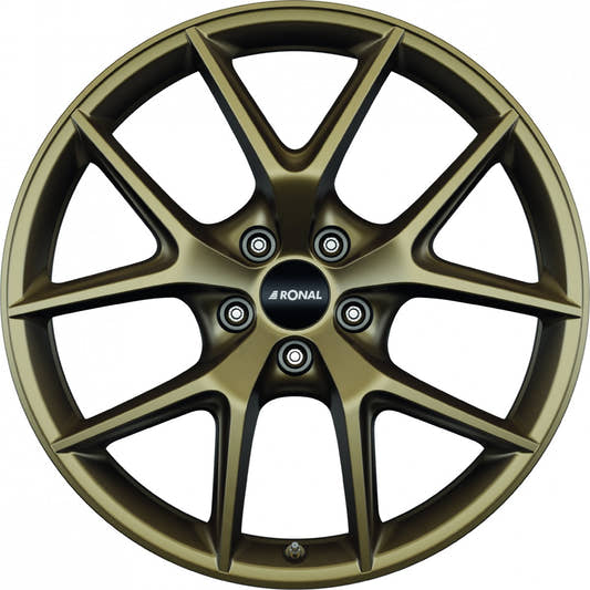 Ronal R75 bronze matt Alufelge 8x18 Zoll ET55 LK 5x120 ML65.06