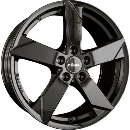 Rial Kodiak schwarz Alufelge 6x15 Zoll ET38 LK 5x100 ML57.1 – Bild 6
