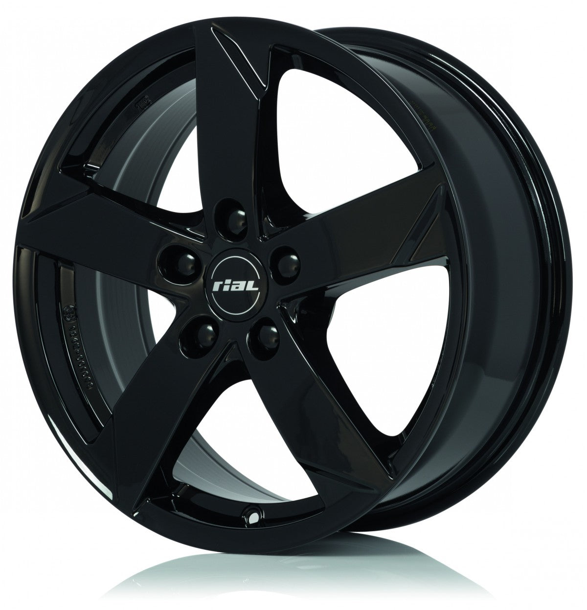 Rial Kodiak schwarz 6x15 ET38 - LK5/100 ML57.1